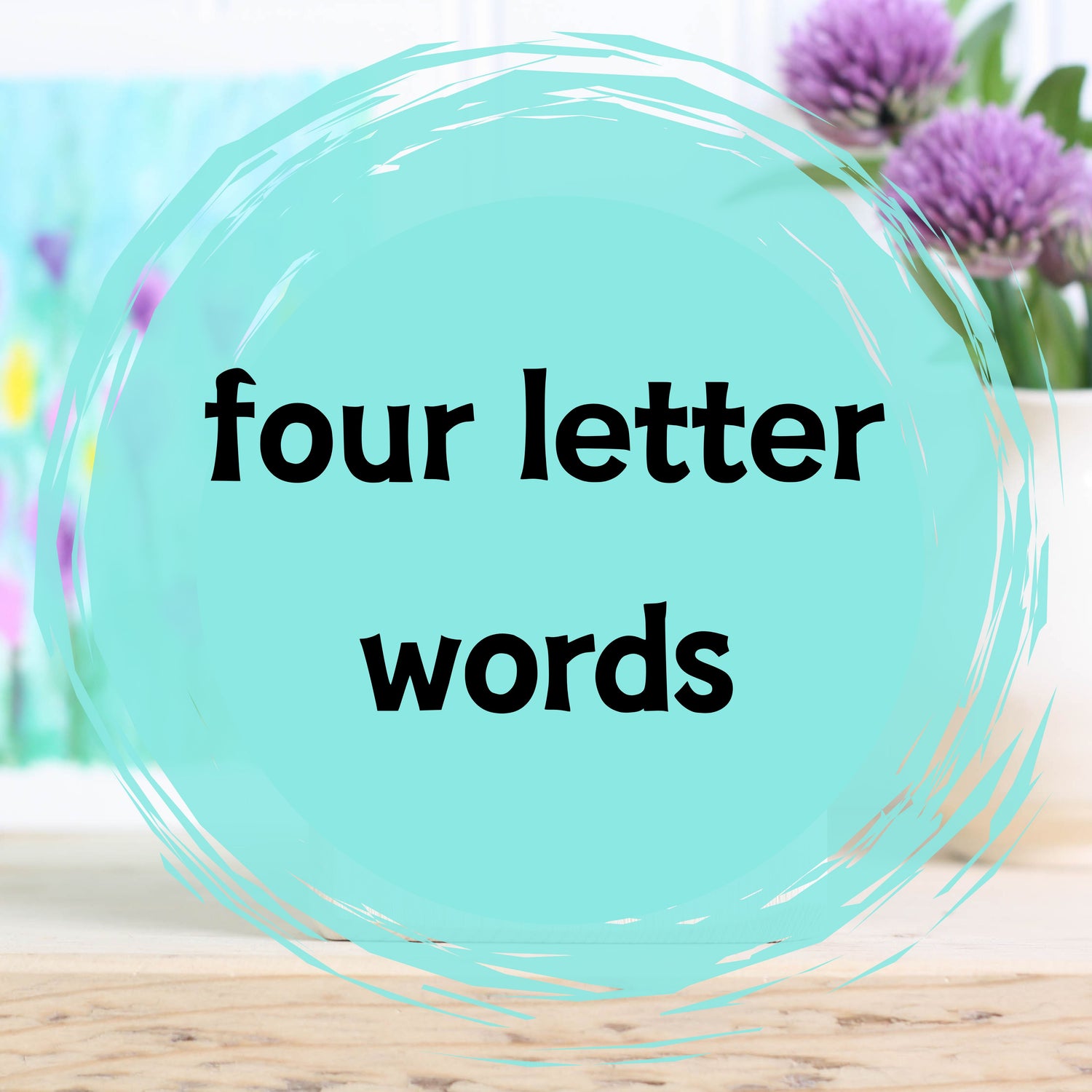 Four Letter Words (aka Potty Mouth Blocks)