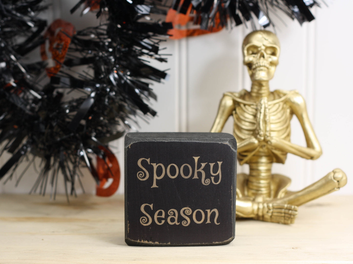 Small Halloween Signs - Spooky Season, Boo, Trick or Treat